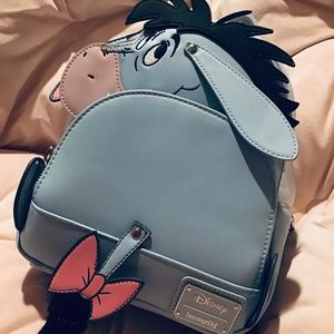 NWTs! 💜EXCLUSIVE💜 Adorable LOUNGEFLY Disney Eeyore Backpack! 💜